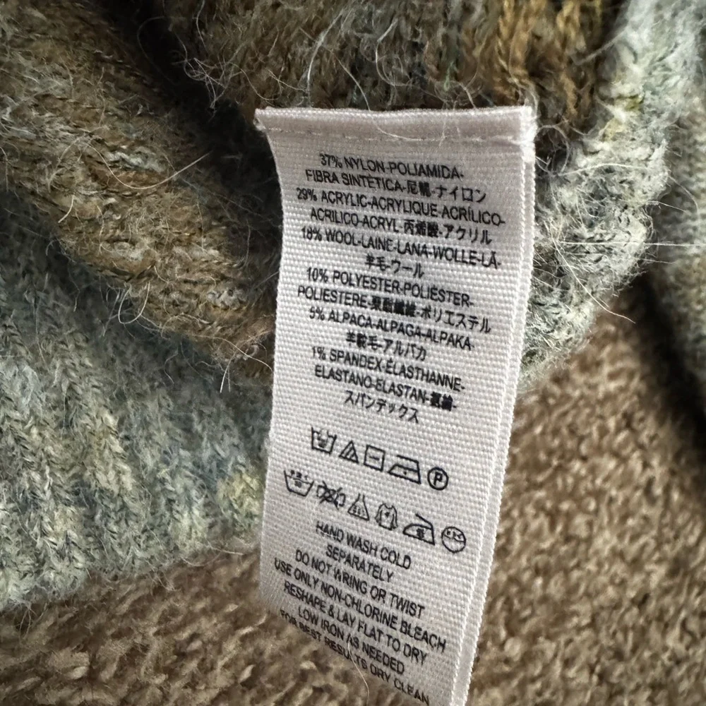 FREE PEOPLE Gray Knit Sweater